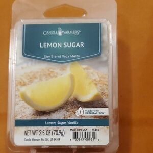 Candle Warmers Soy Blend Wax Melts Lemon, Sugar, Vanilla